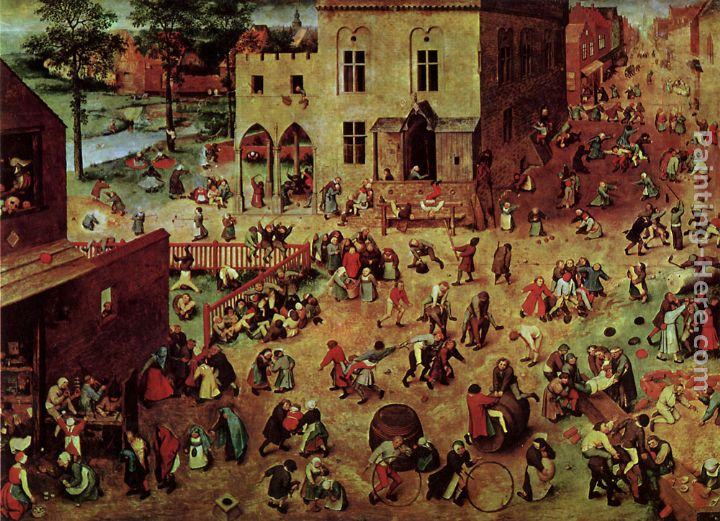 Pieter the Elder Bruegel Children's Games
